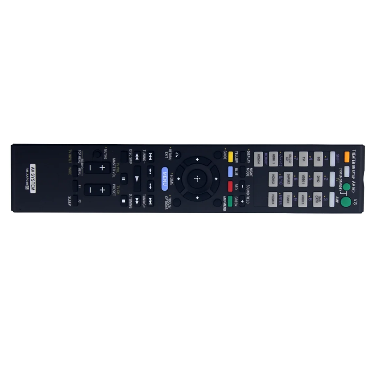 Remote Control RM-AAP049 Replacement for Sony STR-K900 STR-DH810 STR-DA3200 STR-DA3200ES Surround Sound AV Receiver
