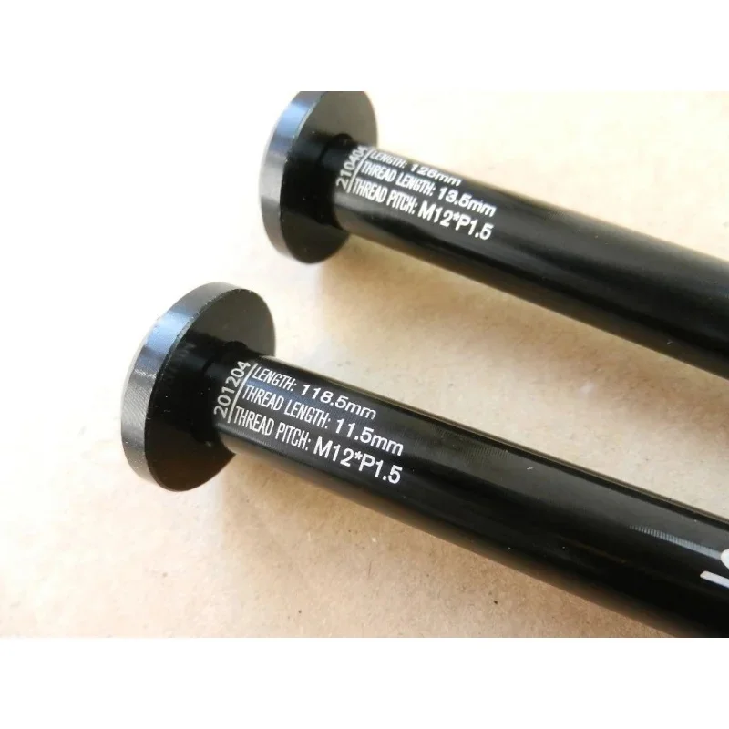 Suitable for SYNC ROS, Scott highway front bucket axle M12 * 118.5/126 quick release bicycle tool