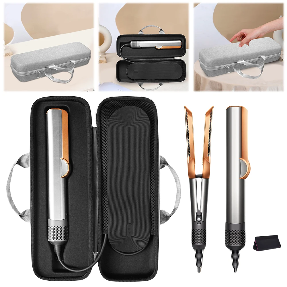

EVA Hard Carrying Case Shockproof Protective Storage Case Anti-Scratch Travel Carrying Bag Anti-Drop for Dyson Airstrait HT01