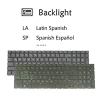 Teclado Español /LA para Portátil HP 9Z.NEZBC.X1E 9Z.NEZBC.X0S NSK-XNXBC PK132K81D23 Pavilion 15-cx 15-dk 15-ec 17-cd 16-a 15-cx0000 15-dk0000 15-dk1000 15-ec0000 15z-ec000 17-cd0000 17-cd1000 16-a0000 Retroiluminación