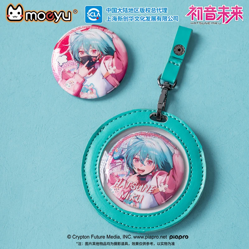 Official Miku Mini Ita Bag Cute Pendant Card Bag Badges Pouch Wallet Anime Vocaloid Cosplay Purse Men Women Bags Accessory