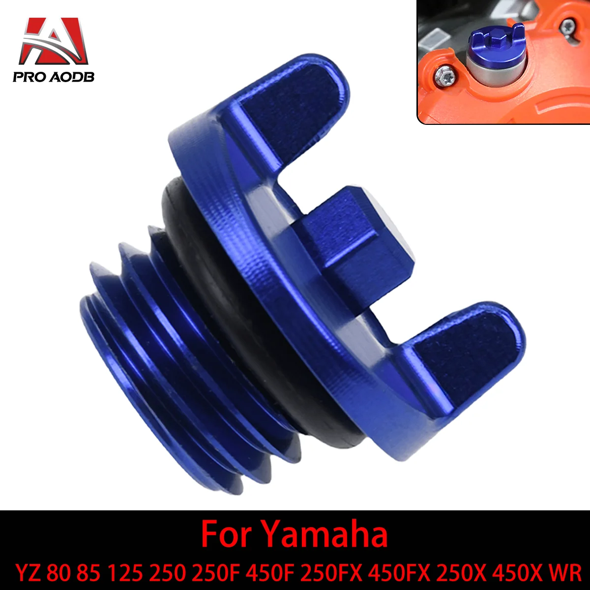 

Motocross Engine Oil Filler Plug Cap Cover For Yamaha YZ 80 85 125 250 250F 450F 250FX 250X 450FX WR 250F 450F 250R 250X TFZ450