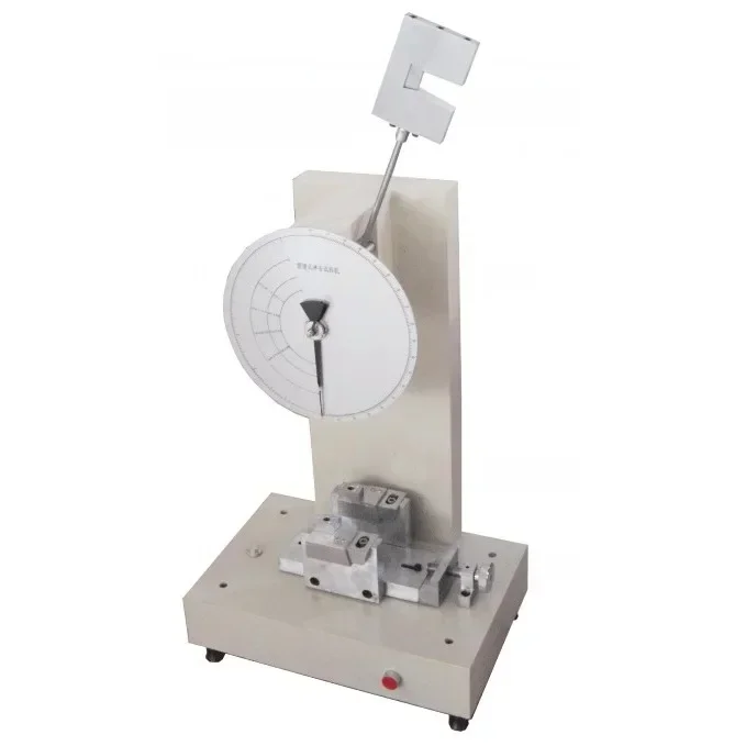 

New Simply Supported Beam Impact Testing Machine Plastic 50J Impact Toughness Tester