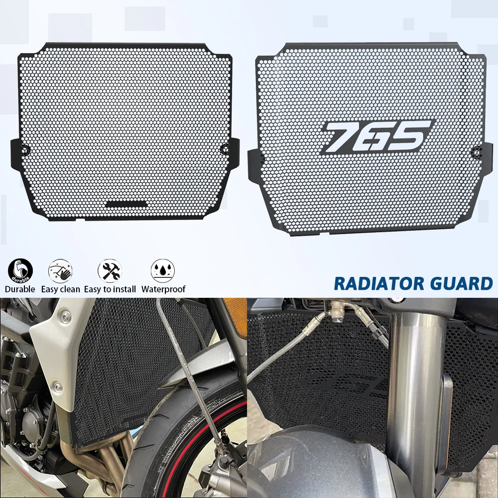 

Motorcycles For Street Triple StreetTriple 765 R/RS CNC Radiator Grille Guard Cover Fuel Tank Protecion 2023 2024 Moto2 Edition