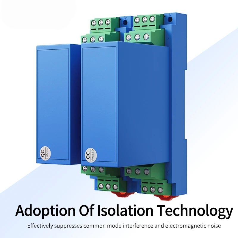 RS485 Relays Output AC/DC Voltage Transmitter AC DC 100V/300V/500V to 4-20mA 0-10V 0-5V DC24V Voltage Signal Sensor