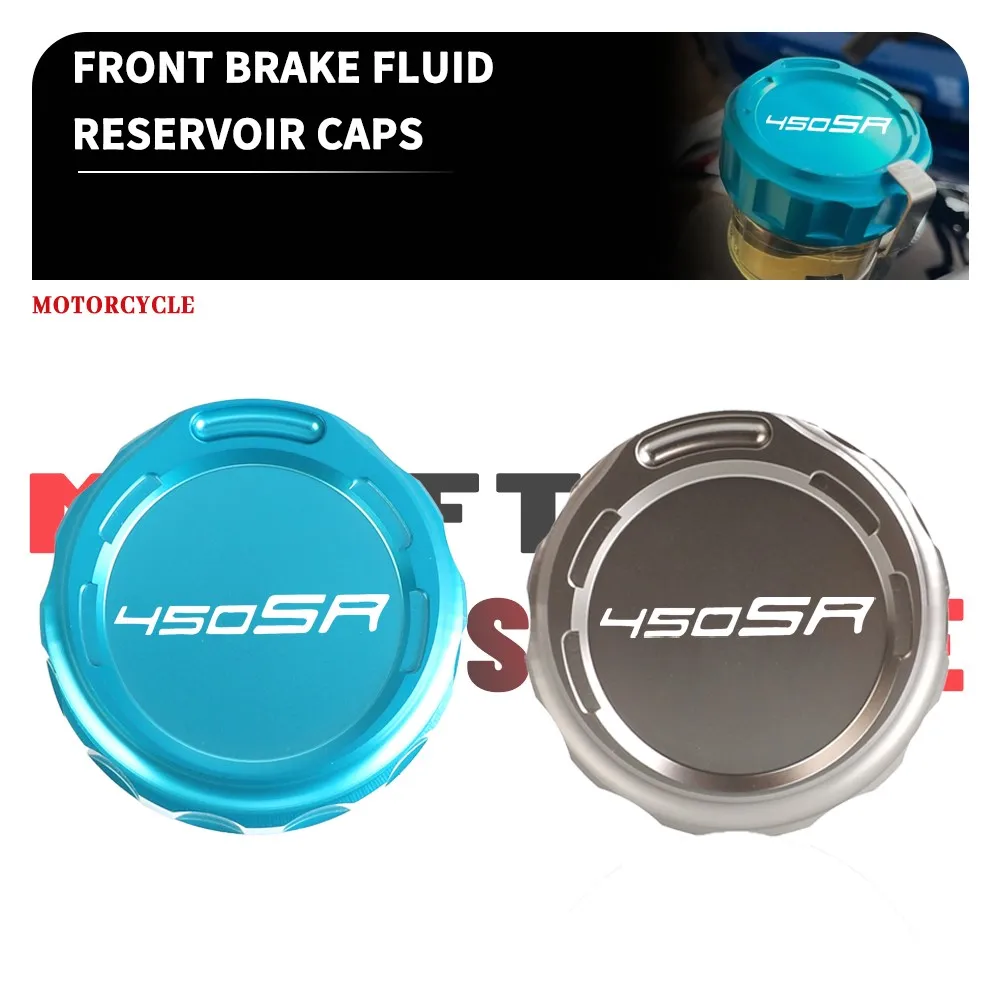 

FOR CFMOTO CF MOTO 450CLC 450 CLC 450 CLC450 2023 2024 2025 Motorcycle Accessories Front Brake Fluid Reservoir Caps Cover Guard