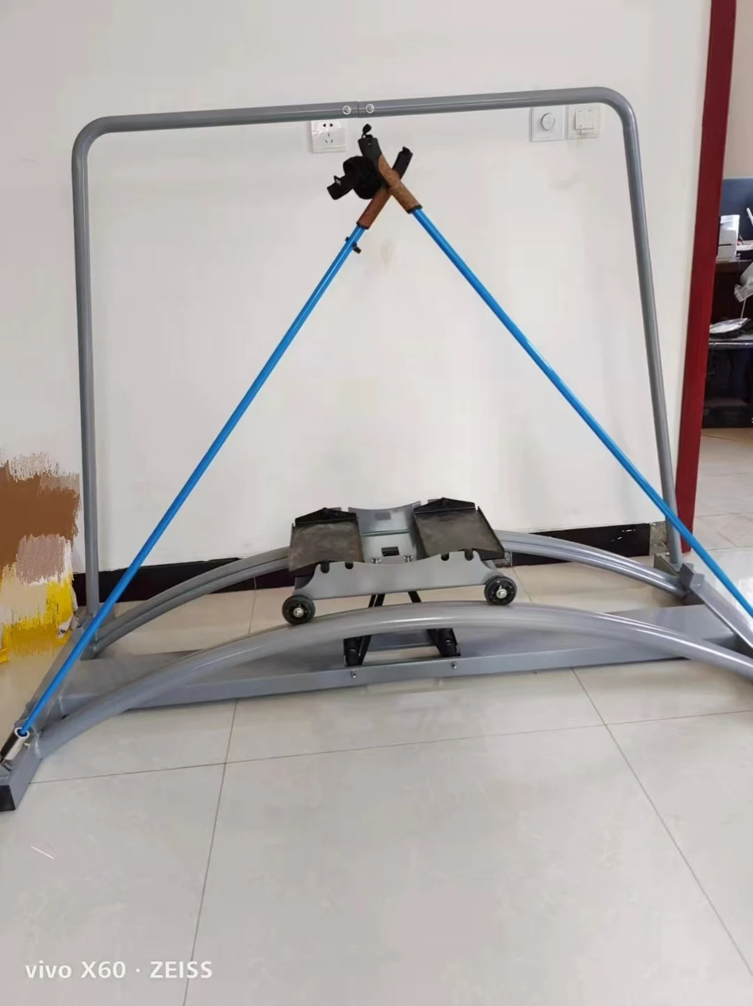 Commercial New Design Machine Ski Fitness Machine Indoor Ski Simulator with Bars #2