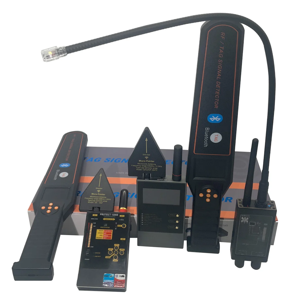 

Advanced Privacy Scanner 1206S, Detects Pin-Hole Camera, GPS Tracker, Listening Device with Sensitivity Adjustment & 3 Modes