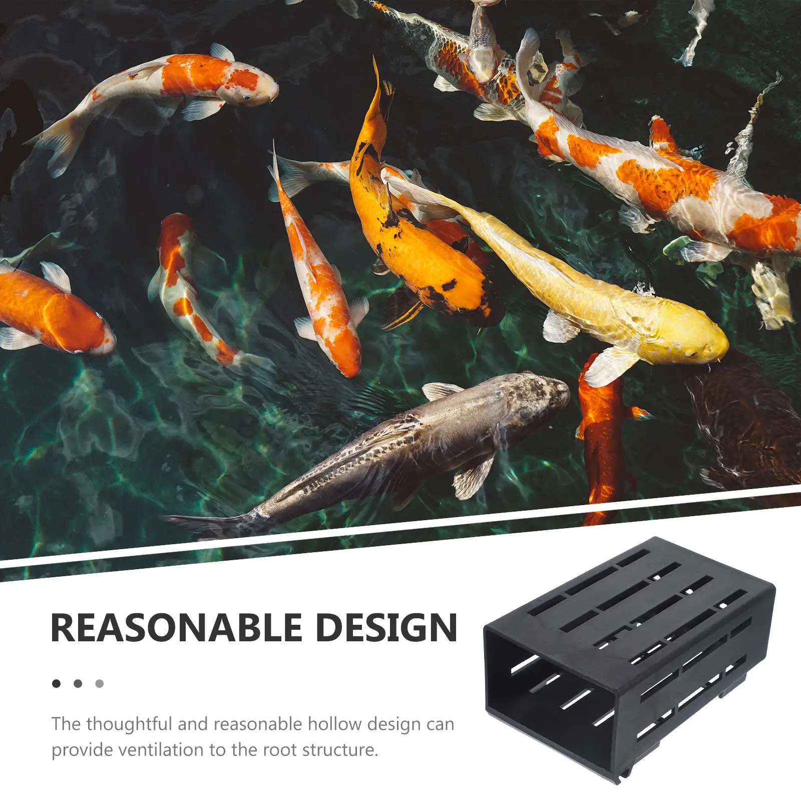 3 Pcs Water Plant Stand Terrarium Planter Plastic Fish Tank Holder