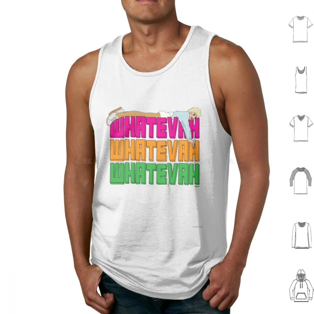 Katya Zamolodchikova-Trish Thomson-Whatevah Tank Tops Print Cotton Katya Zamolodchikova Katya Katya Zamo Trish