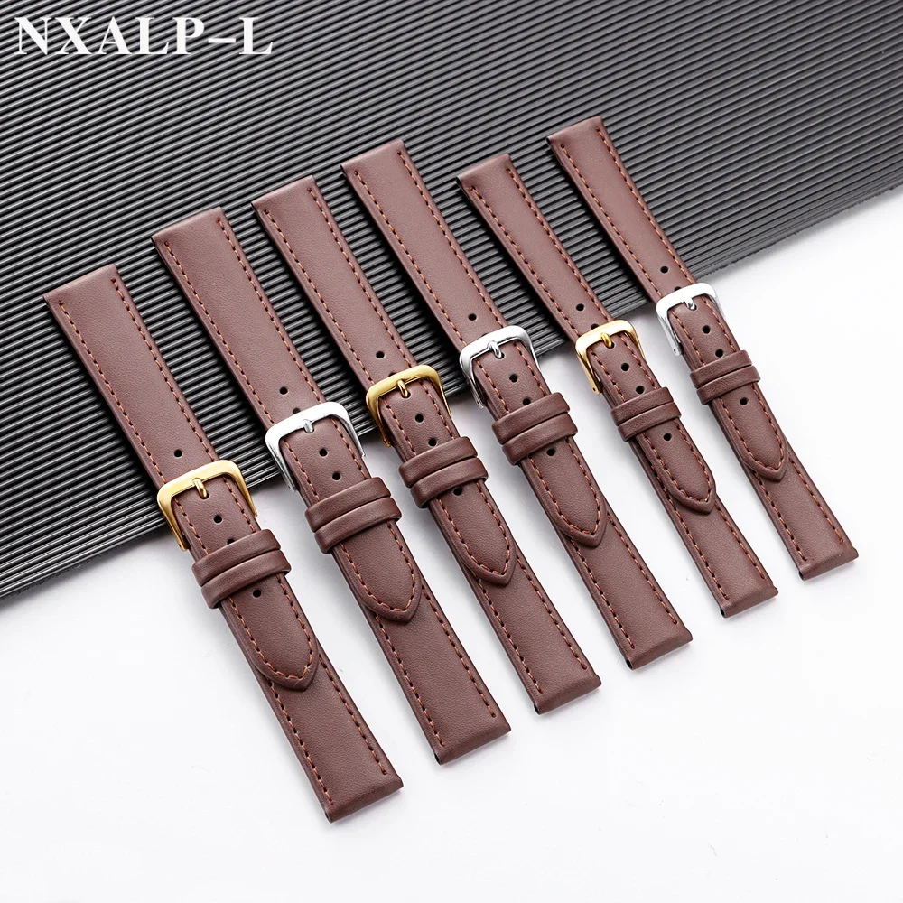 العالمي معصمه رقيقة جدا الجلود حزام (استيك) ساعة 8 مللي متر 10 مللي متر 12 مللي متر 14 مللي متر 16 مللي متر 18 مللي متر 20 مللي متر 22 مللي متر 24 مللي متر بولي Leather الأشرطة الجلدية للرجال النساء