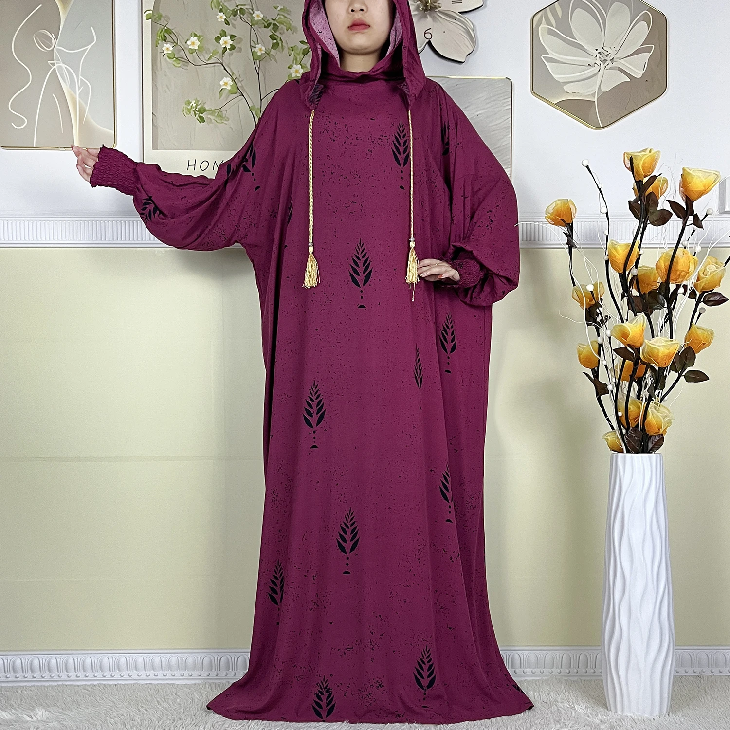 New Style Muslim Abayas For Women Ramadan Prayer Dress Casual Loose Dubai Turkey Femme Cotton Robe African Traditional Clothing