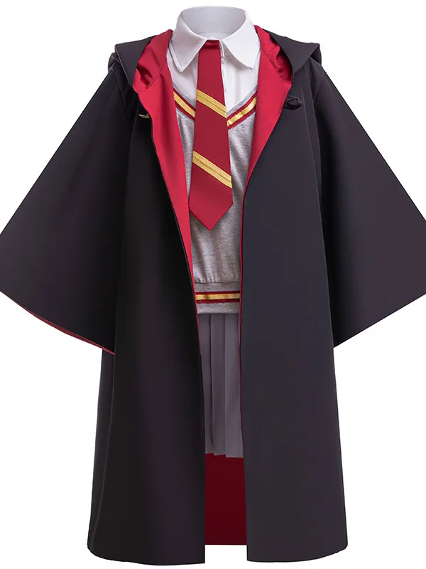 

Костюм для выступлений на Хэллоуин для девочек, волшебный халат, наряд для косплея, волшебный школьный халат, комплект, костюм для выступлений