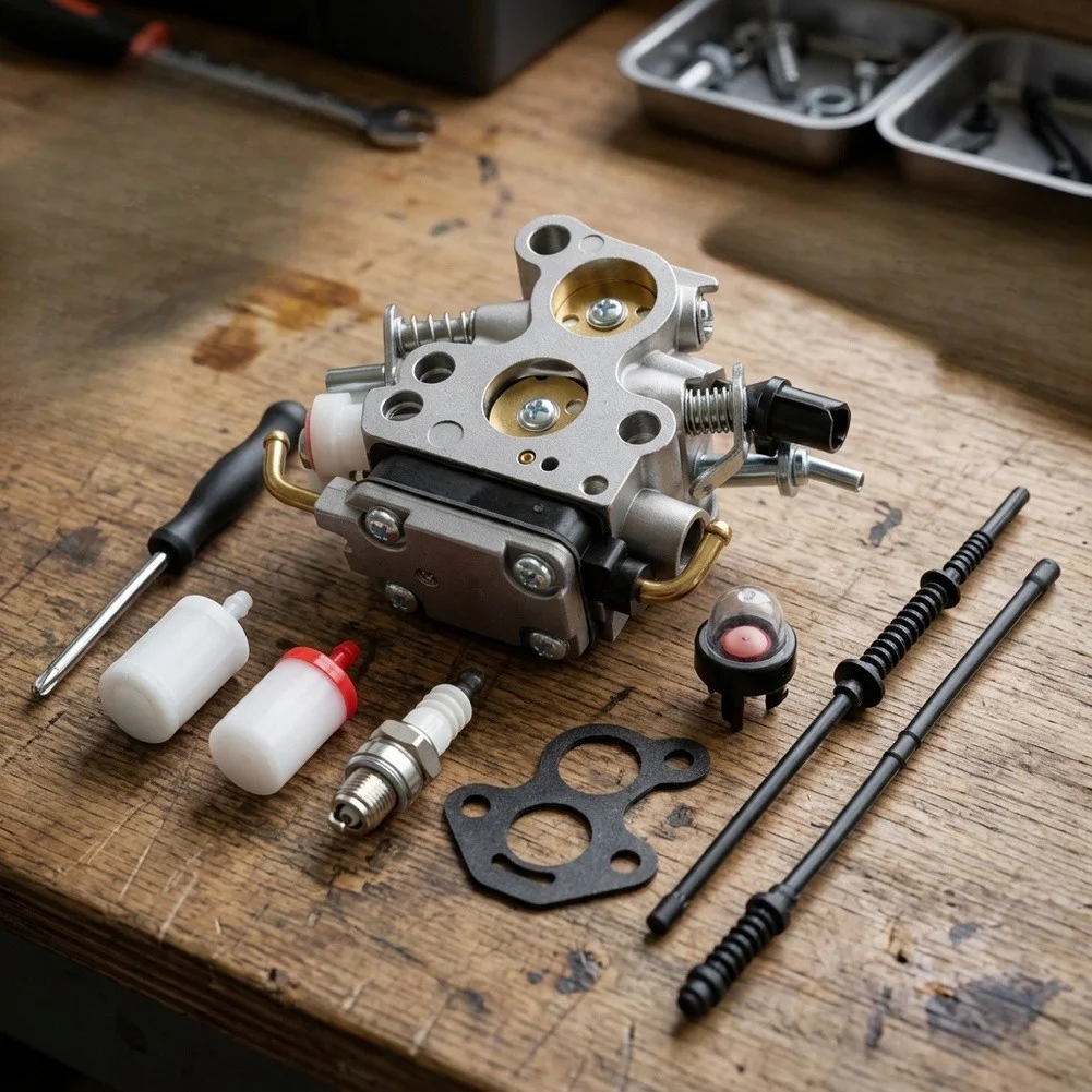 CS2240 Fuel System 440E Carburetor Replacement For Tough Cutting Tasks 16*10.5*6cm High-Performance Engine Part