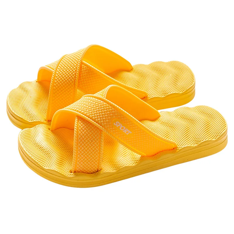 Summer Home Slippers Indoor Shoes Slides Men Badslippers Slide Slipper Sleepers Bathroom House Shower Bath Room Bedroom Flat