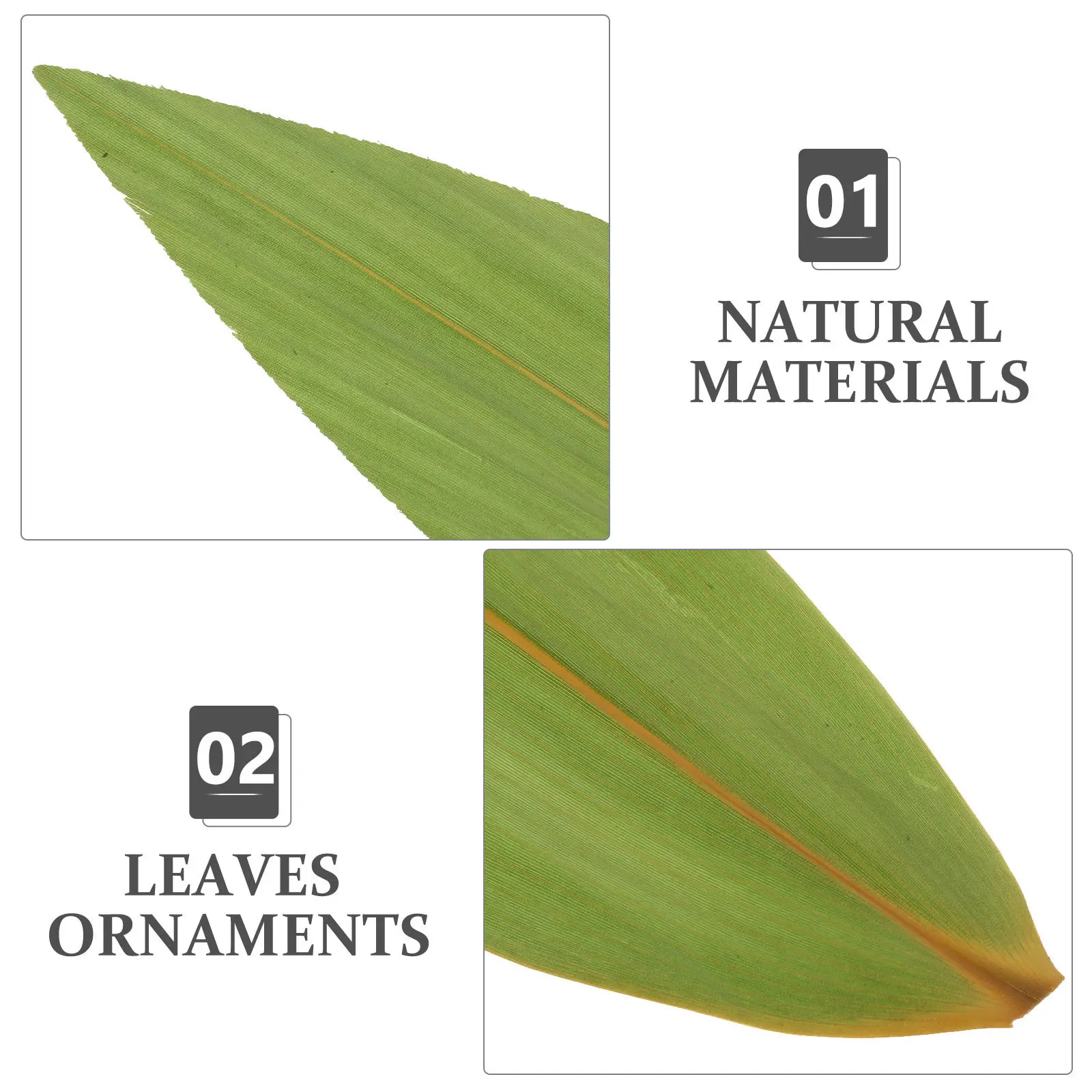 100 Hojas de Bambú para Sushi y Sashimi, Hojas para Zongzi del Festival del Barco Dragón Chino, Tapetes para Comida para Restaurantes