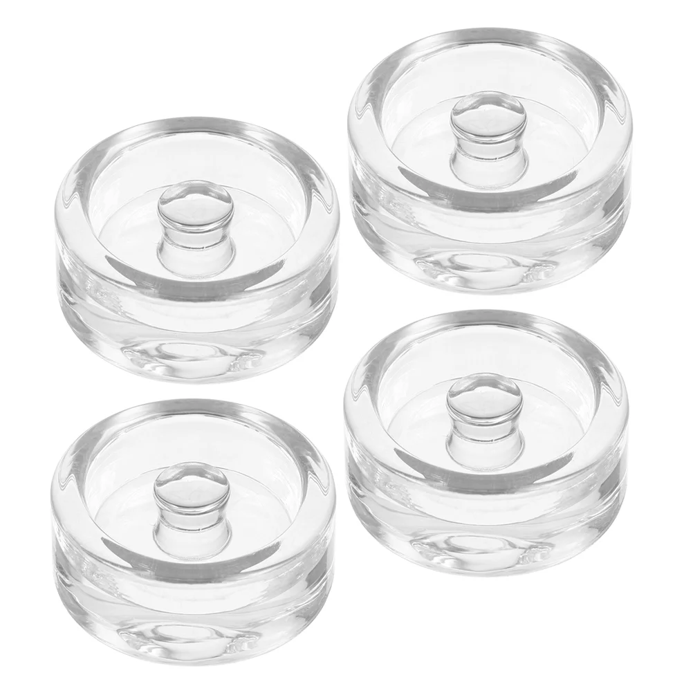 

4 Pcs Mason Jar Weights Transparent Fermenting Practical Glass Wide Mouth Fermentation