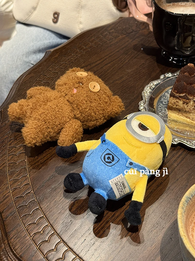 Kawaii تيم التوابع محشوة أفخم قلادة لعبة الكرتون أنيمي لطيف وسادة الاطفال هدية عيد ميلاد متعة دمية رفيق المفاتيح