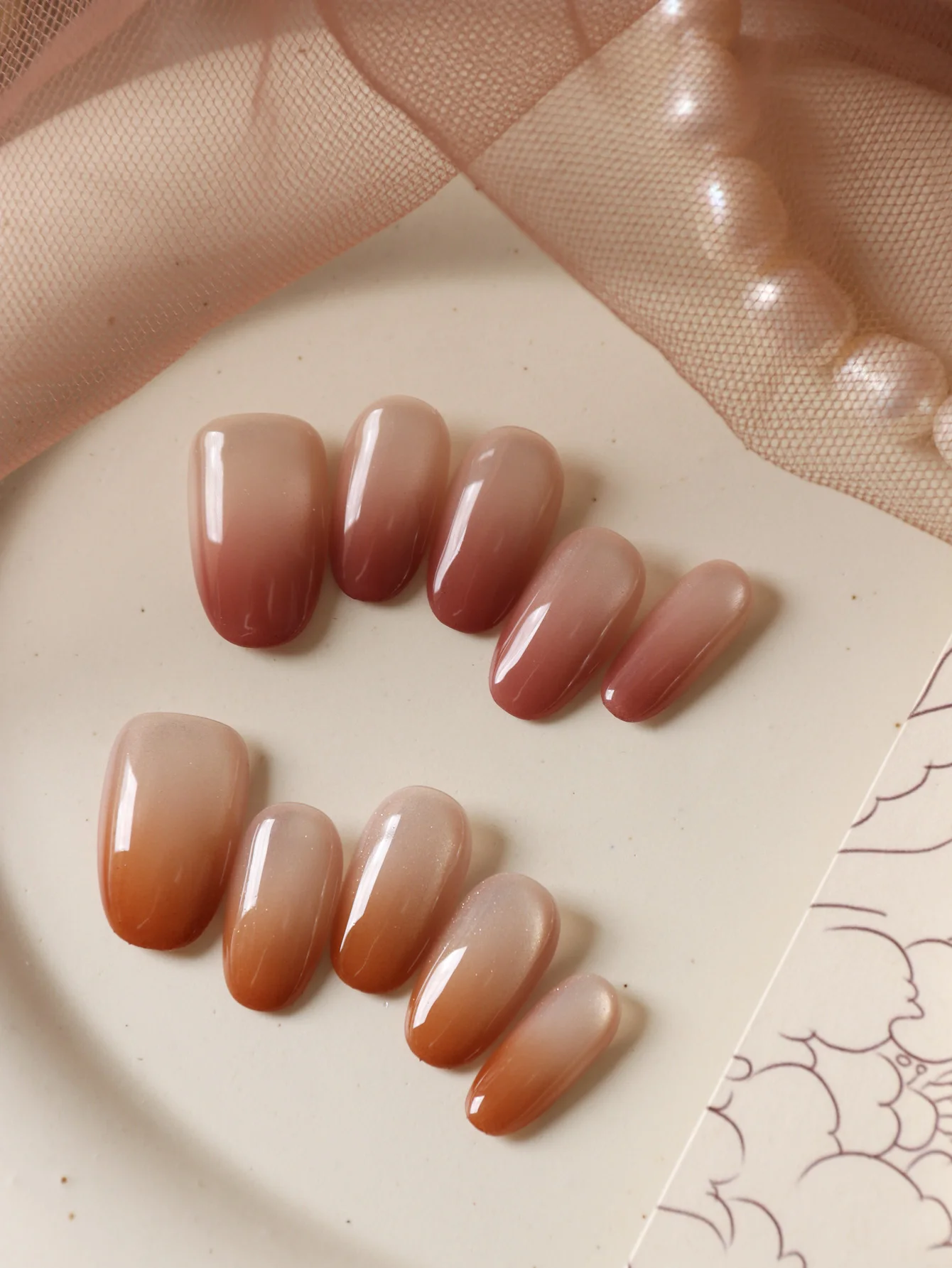 10Pcs Press On Nail… - image