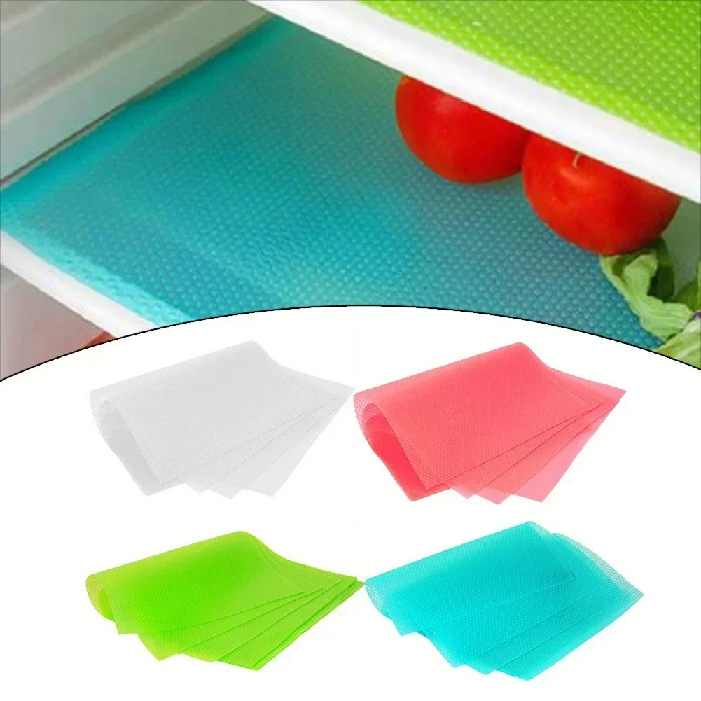 

Refrigerator Pad Fridge Mats Washable Liners Waterproof Table Mats Waterproof Anti-oil Cabinet Drawer Placemat Heat-insulat