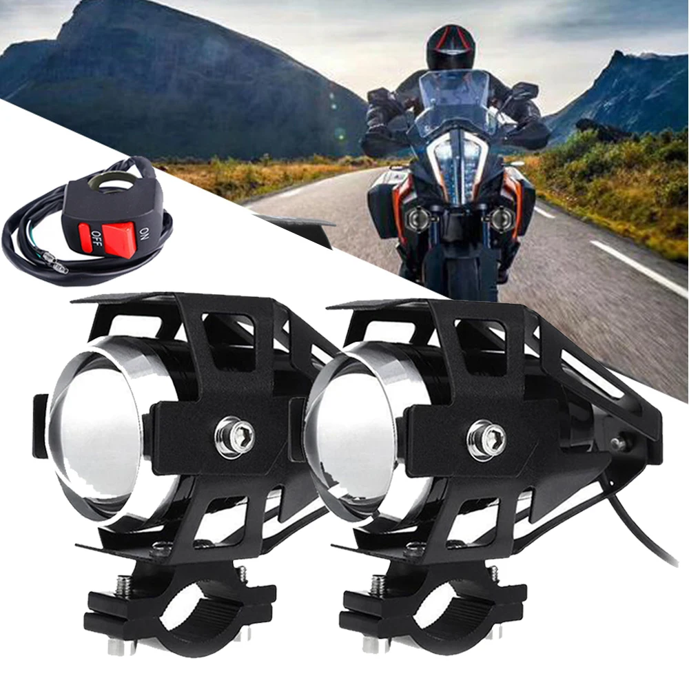 

Motorcycle Headlight Front Foglight U5 12V LED Lens Spotlights projector light moto FOR Benelli TRK502 X TRK 502X 2021 TRK 502