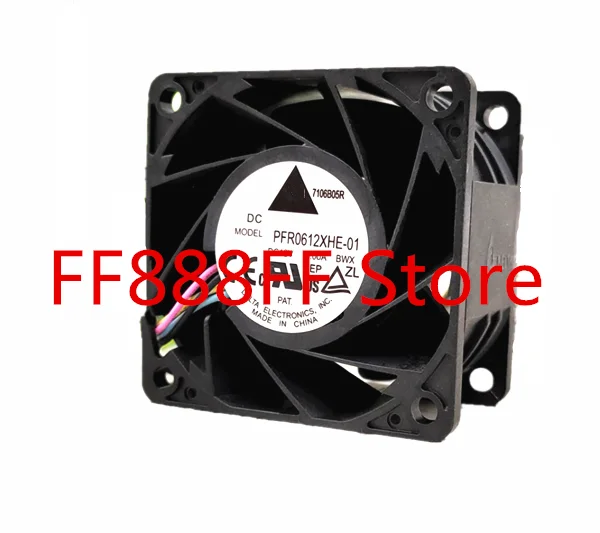 

PFR0612XHE-01 6038 12V 5.00A 60*60*38mm server inverter pwm 4-pin axial cooling fan