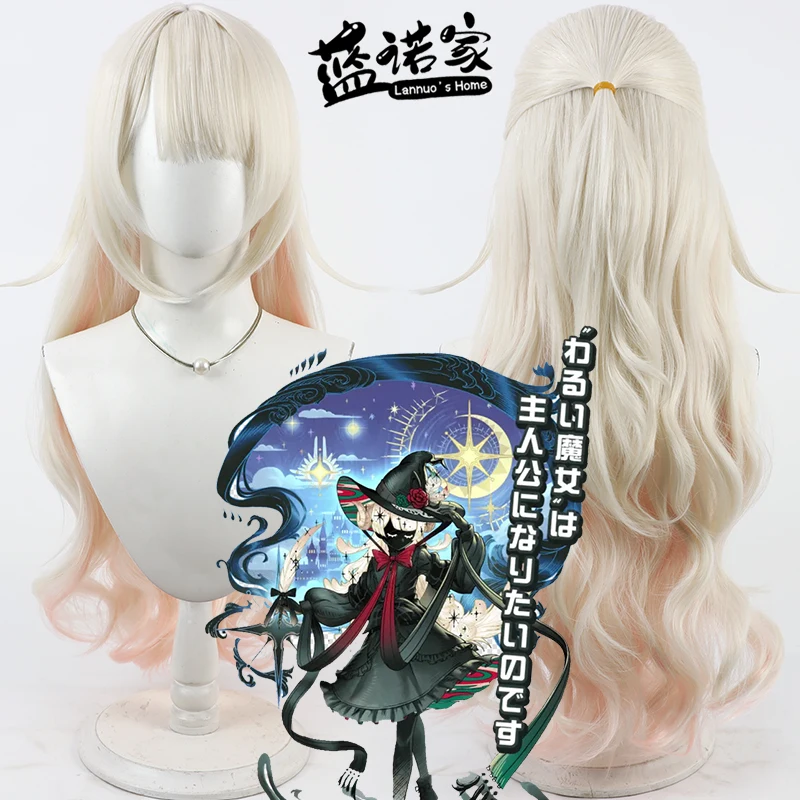 

Anime Perenne Cos Cosplay Wig Halloween Carnival Party Props Synthetic Hair Heat Resistant Fiber + Wig Cap