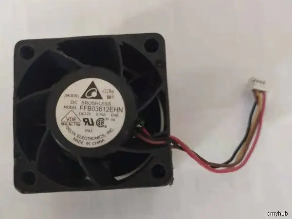 For DELTA ELECTRONICS FFB03612EHN-DAE FFB03612EHN DAE DC12V 0.75A 35X35X28MM 4028 40mm 4pin 4wire Cooling Fan FFB03612EHN-DAE