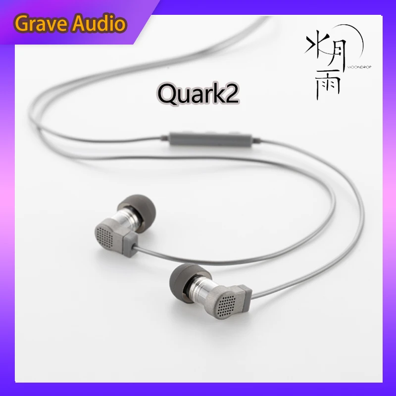 Moondrop Quark2 USB C In-Ear Headset Sport Headset Gaming Earbuds TYPE C Plug Earphone with Microphone IEMs