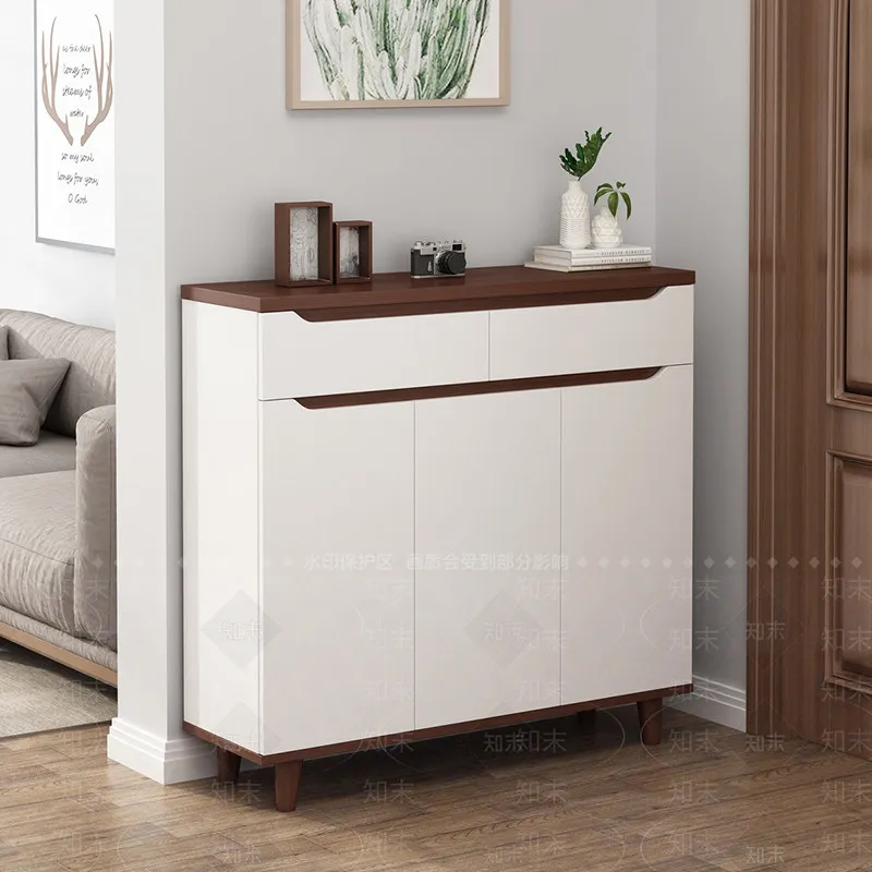Designer Luxury Shoe Cabinet Vertical Organizer Storage Cupboard Display Shoe Shelf Shoe Shelf Show Archivadores Home Furniture