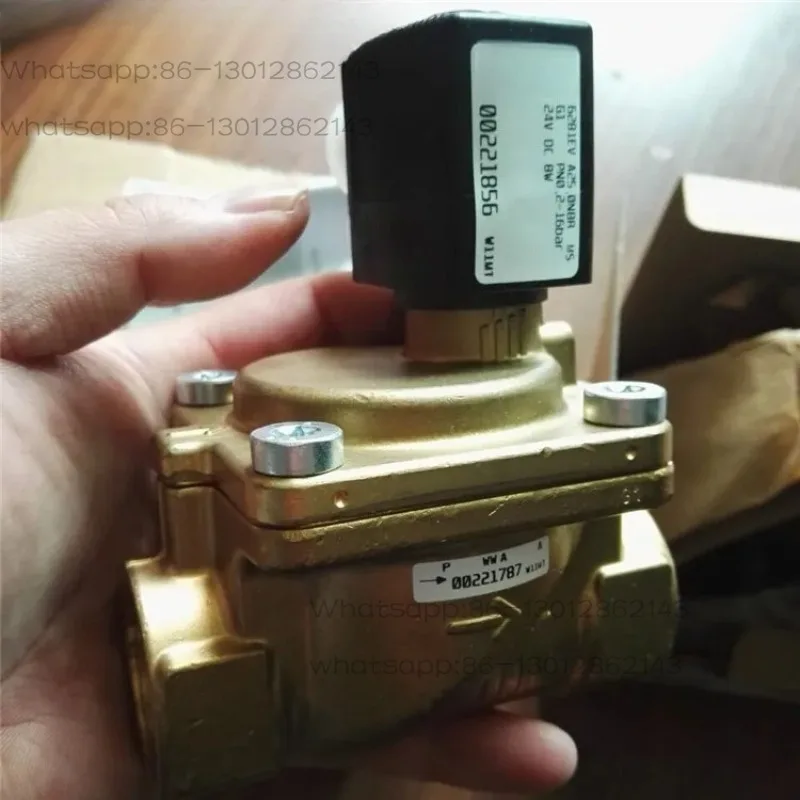 Servo-Assisted NC Solenoid Valve Replacement 6281EV DN10-DN50 IP65 24V/230V Coil NBR/FKM Seal Liquid Air Control Valve