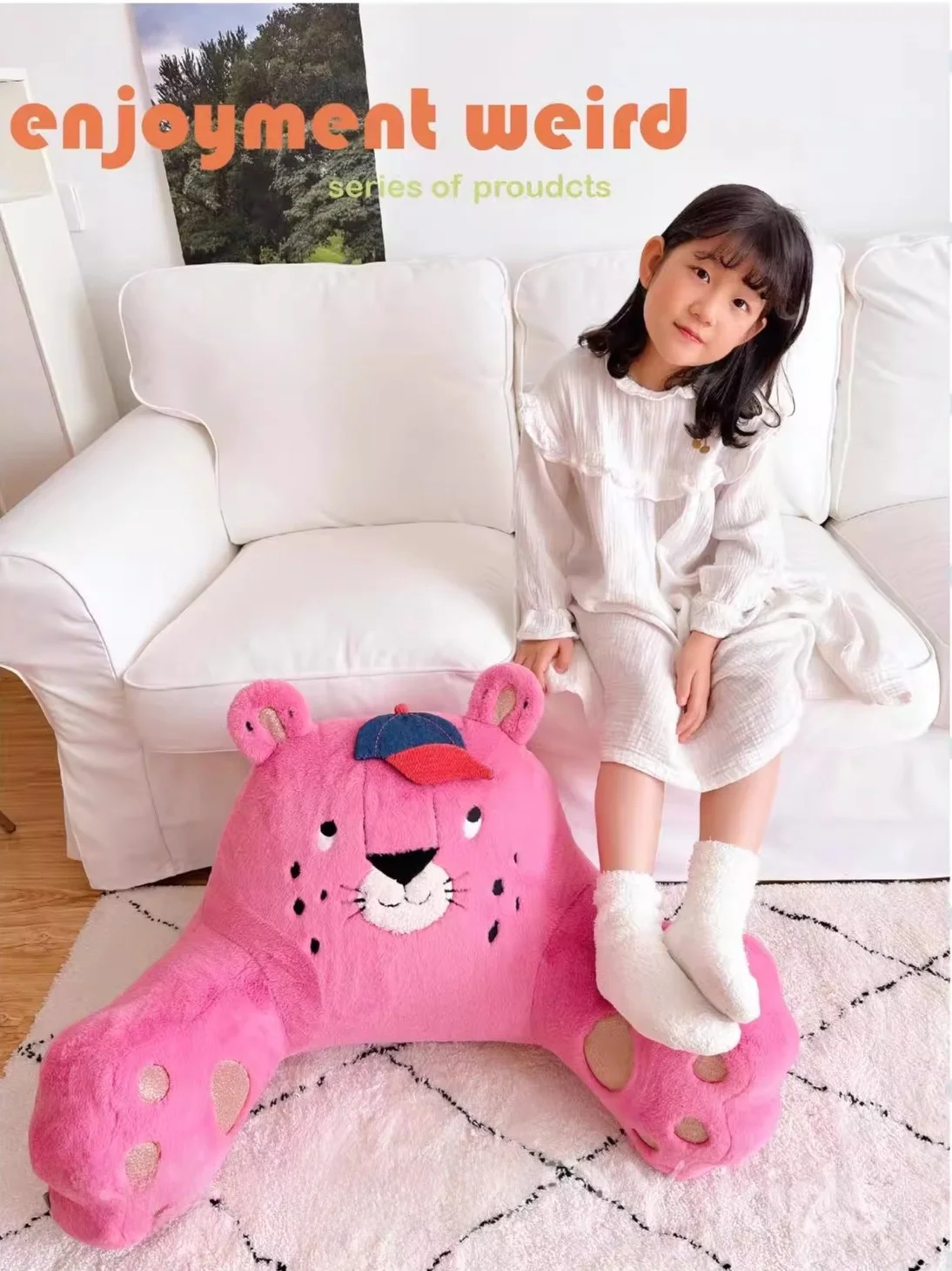 

Подушка с высокой упругостью для чтения и отдыха: для детей и взрослых, для кровати, дивана, поддержки поясницы и телефона