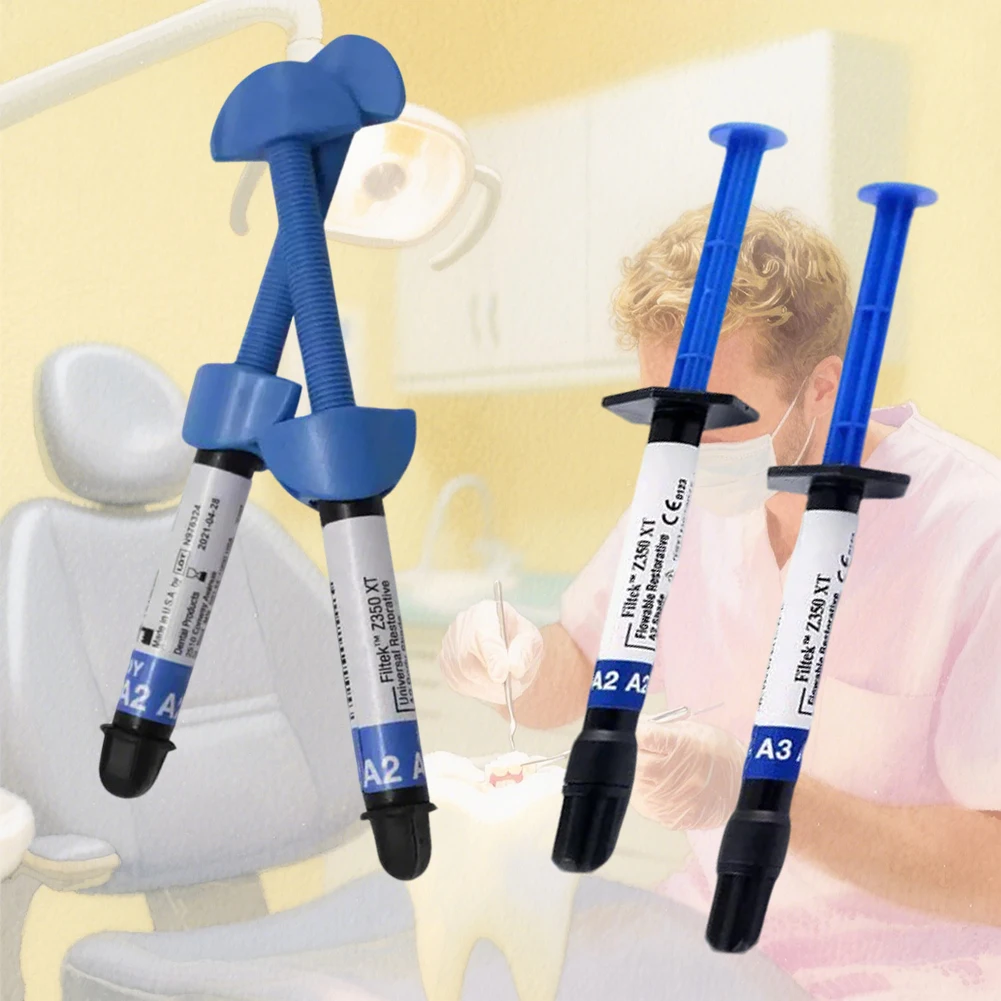 

Universal Z350XT Nano Dental Composite Resin A1B/A2B/A3B/A3.5B Body Shade Z350XT Flowable Tooth Restorative Filling Materials