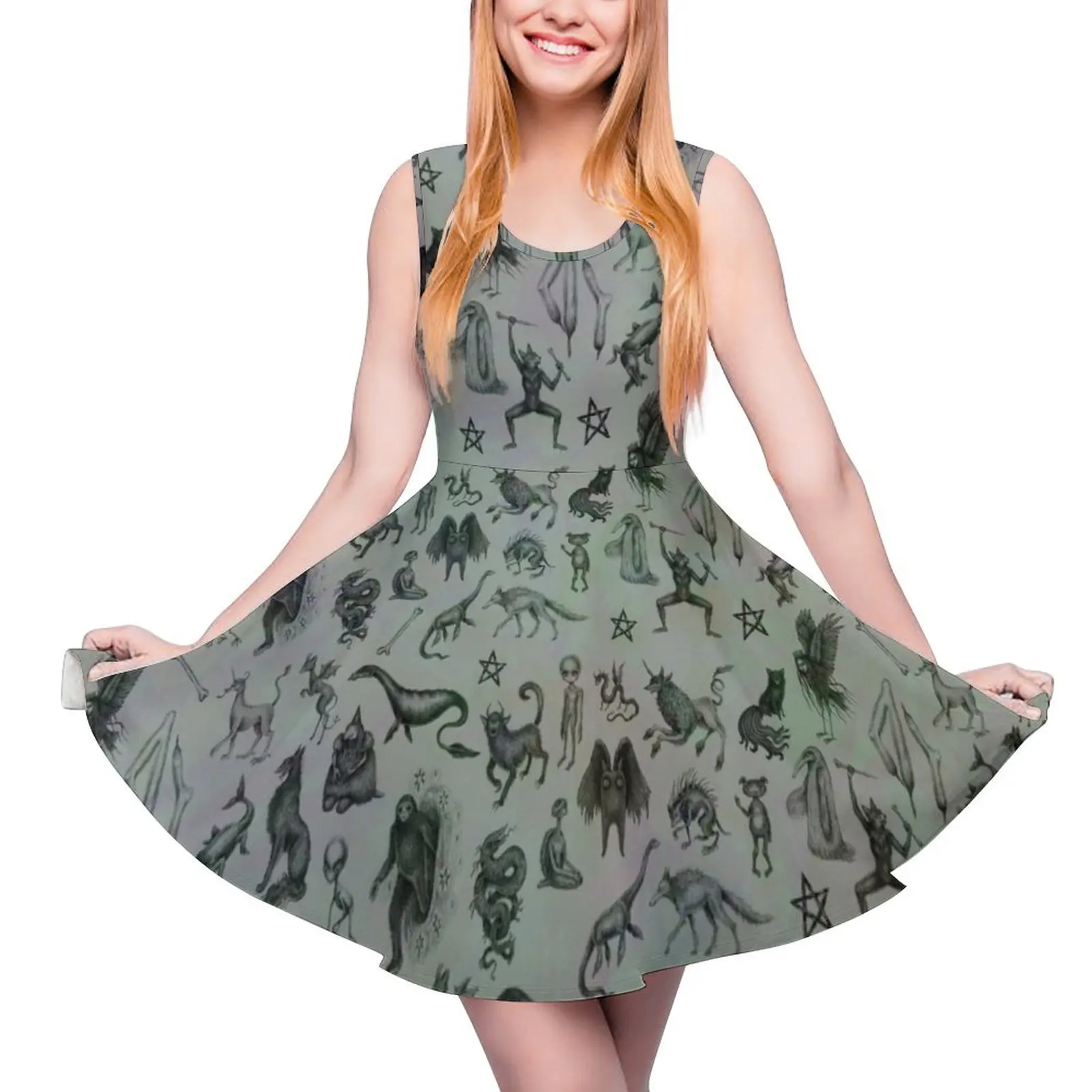 

Cryptid Crew Sleeveless Dress dresses for women dress summer 2024 women Prom gown