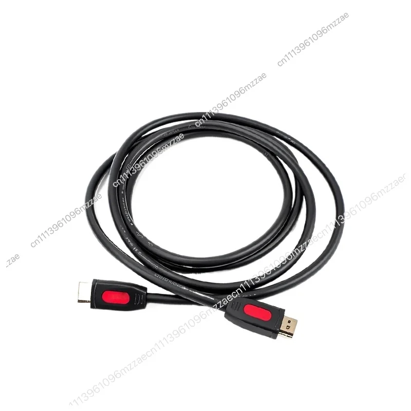HDMI High Definition Cable, Oxygen-free Copper Computer Round Cable High-resolution Video Cable TV