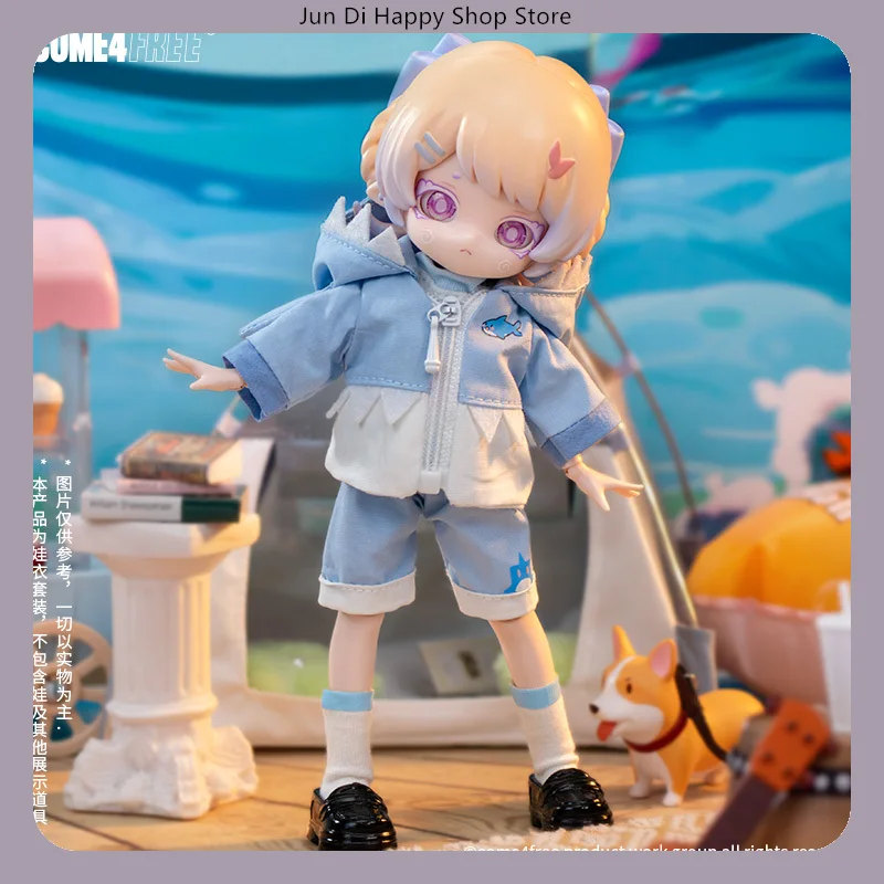 COME4FREE Sardine Daily Series Vestiti per bambole BJD 1/12 Vestito carino per abito OB11Doll