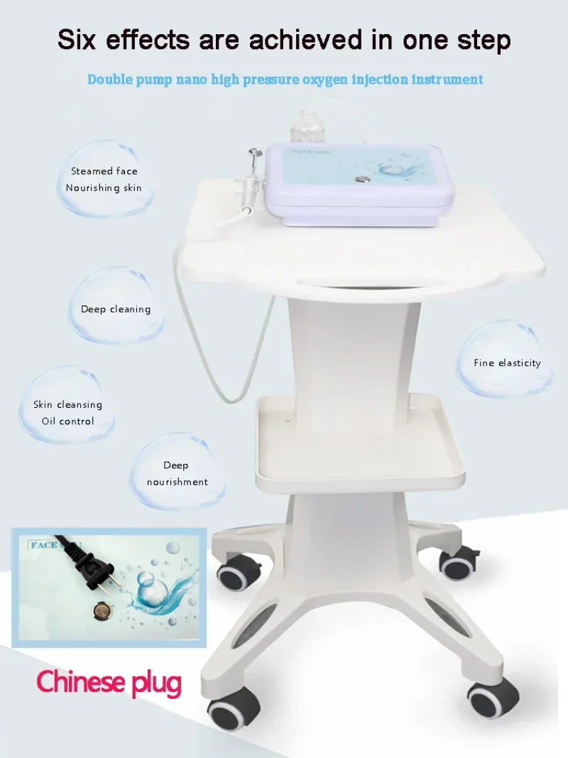 New FACE SPA Oxygen Magic Bubble Meter Cleansing Mite Whitening Facial Rejuvenation Japan Skin Management Beauty Salon