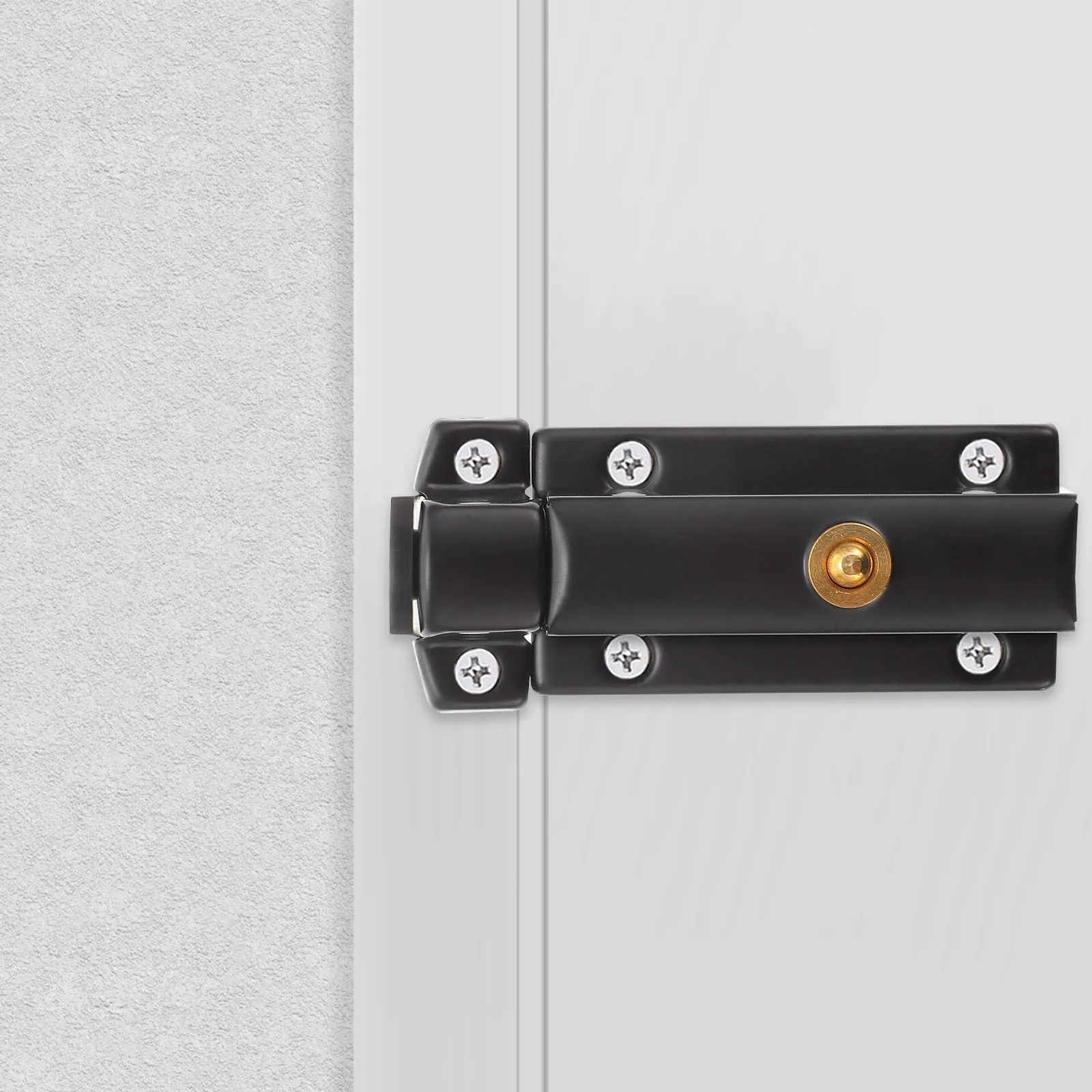 

2pcs Spring Pin 3 Inch Stainless Steel Door Lock For Cabinet Gate Window Sliding Latch Lock Spring Loaded Latch