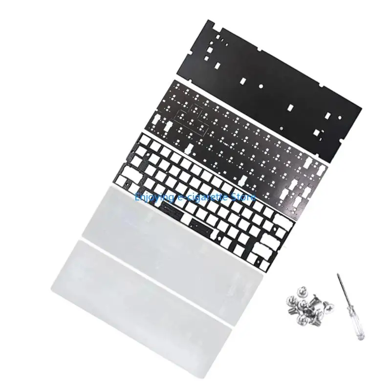 Upgraded Keyboards Positioning Sound Dampening Plate For 60HE Ensures Stable Presses And Reduced Vibration Y4QF