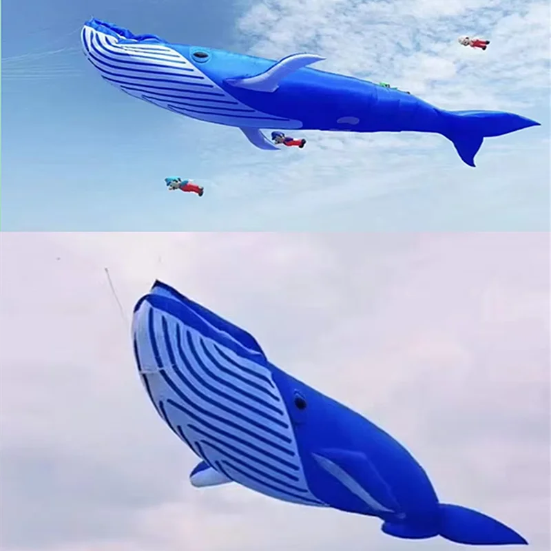 

free shipping 20m whale kite pendant giant kite flying shark kite paragliding equipment cometas voladoras large kite papalote