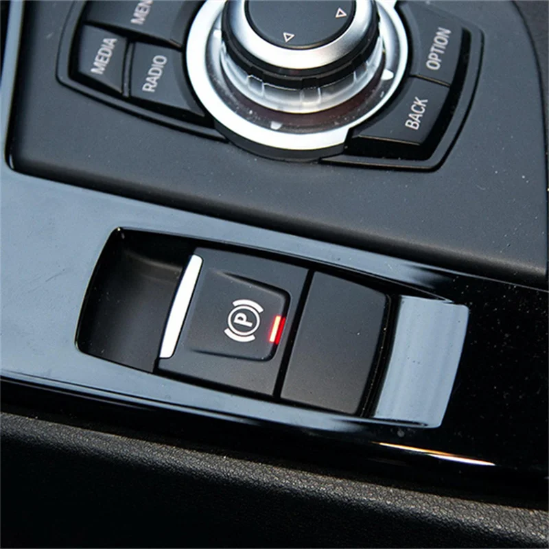 Car Electronic Handbrake Parking Brake P Button Switch Cover For BMW X1 F48 F49 X2 F39 2 Series F45 F46