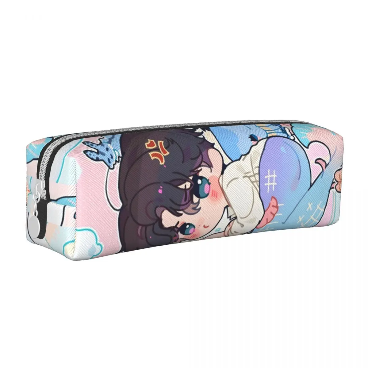 Love And Deepspace Rafayel Pencil Cases Creative Pen Holder Bag Student Large Storage Students School Zipper Pencil Pouch