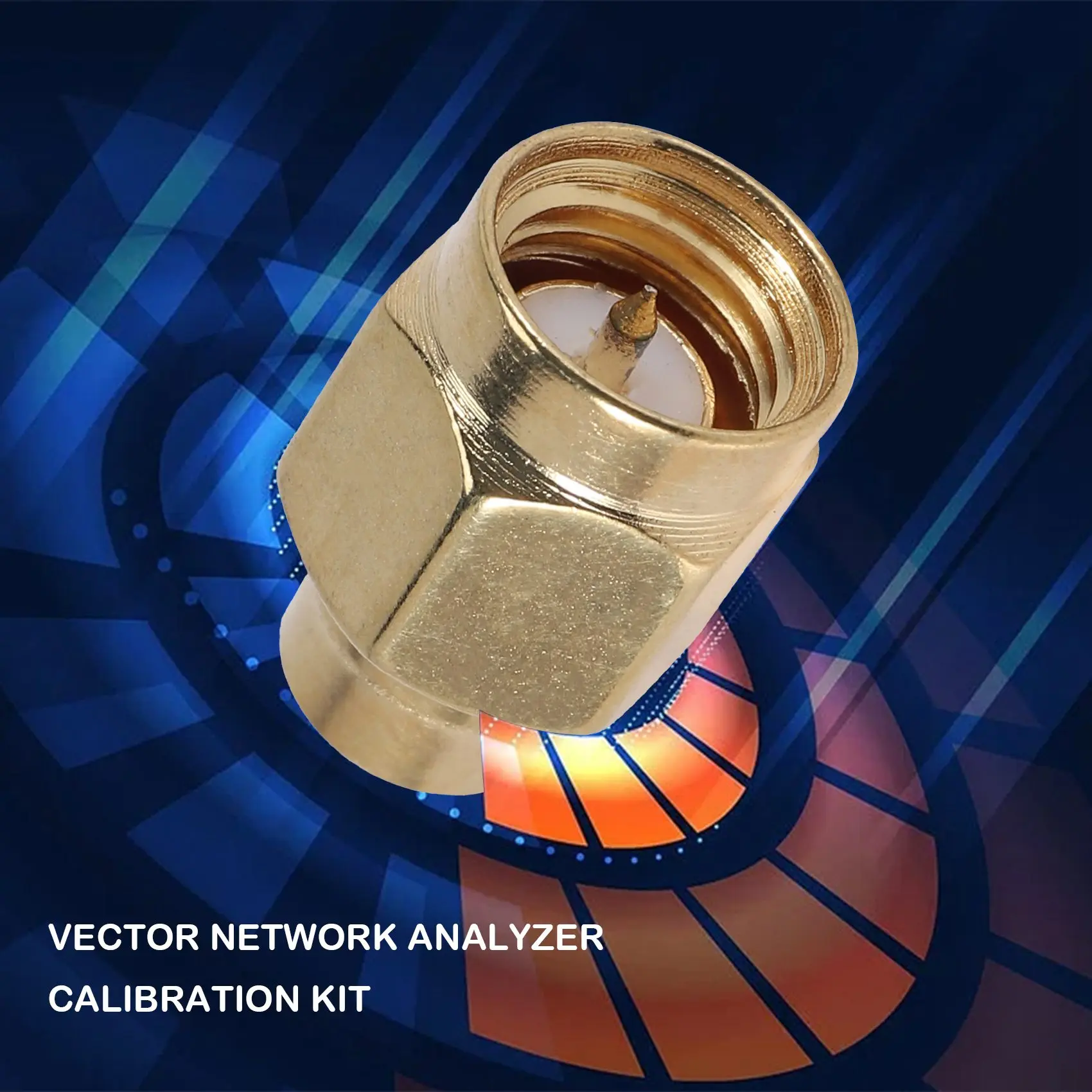 A84E-SMA-Type 50 Ohm Nanovna Vector Network Analyzer Calibration Kit Load &Short &Open