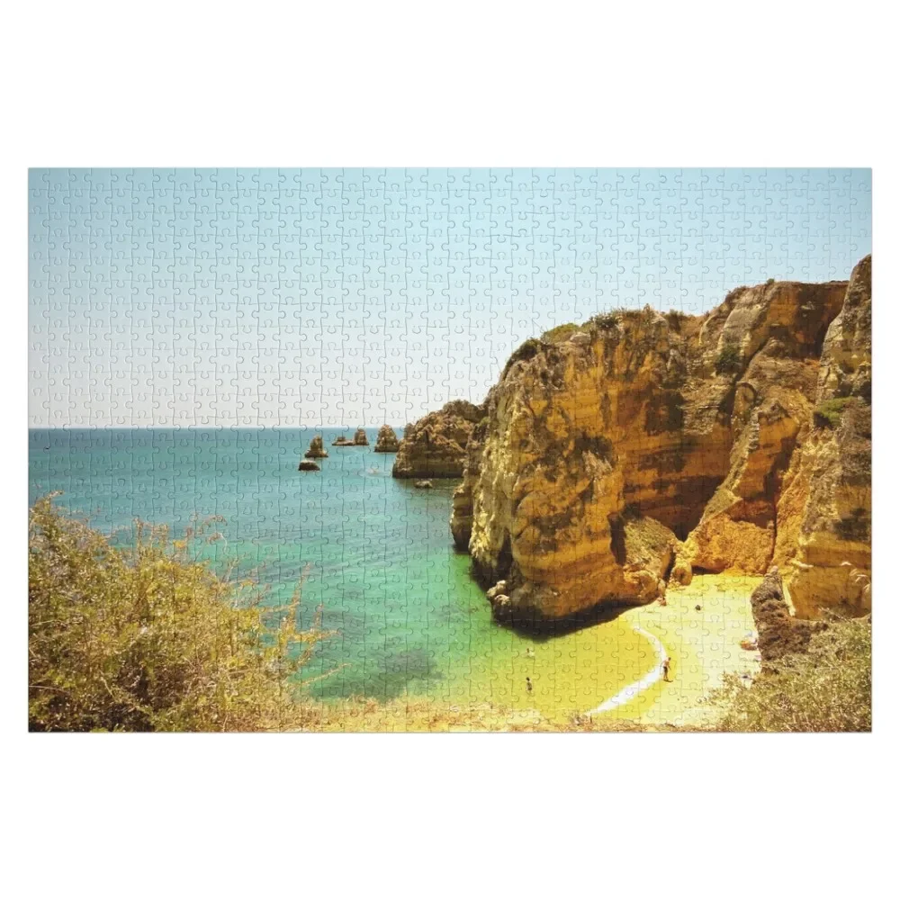 

Lagos, Algarve, Portugal Jigsaw Puzzle Adult Wooden Wooden Boxes Puzzle