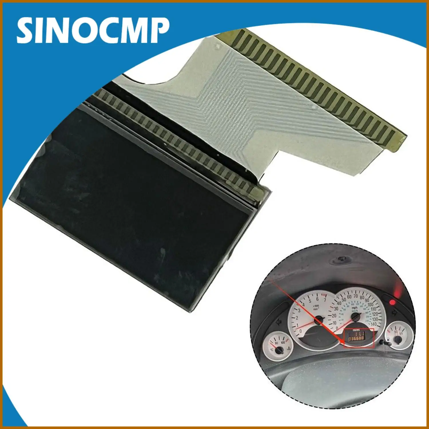 

Instrument Cluster Dashboard LCD Display For Opel Corsa Combo Meriva Tigra & Holden Barina Vauxhall Chevrolet Direct OEM Fit