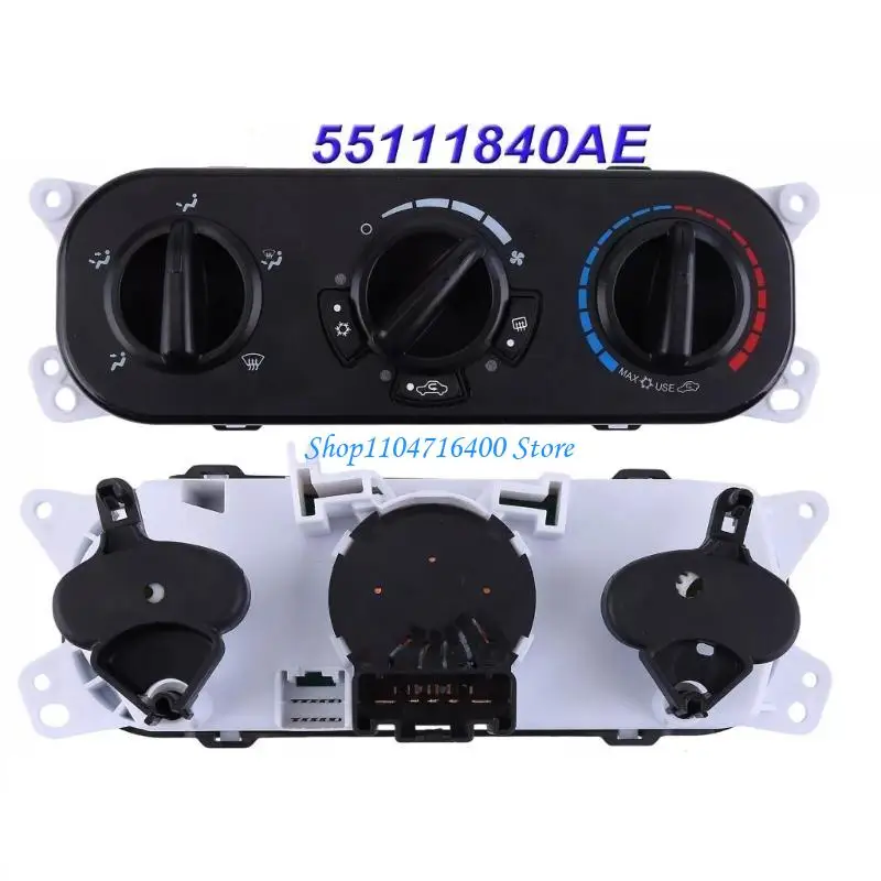 

y1gd HVAC Temperature Control Panel Heater Climate Control Switch Unit Replace 55111840AD for 3.8L 2007-2010