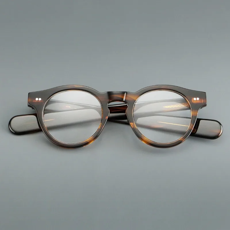 

Handmade Acetate Reading Glasses Men Vintage Anti Blue Light Prescription Myopia Glasses Women High Quality Eyewear 0 +25 +50