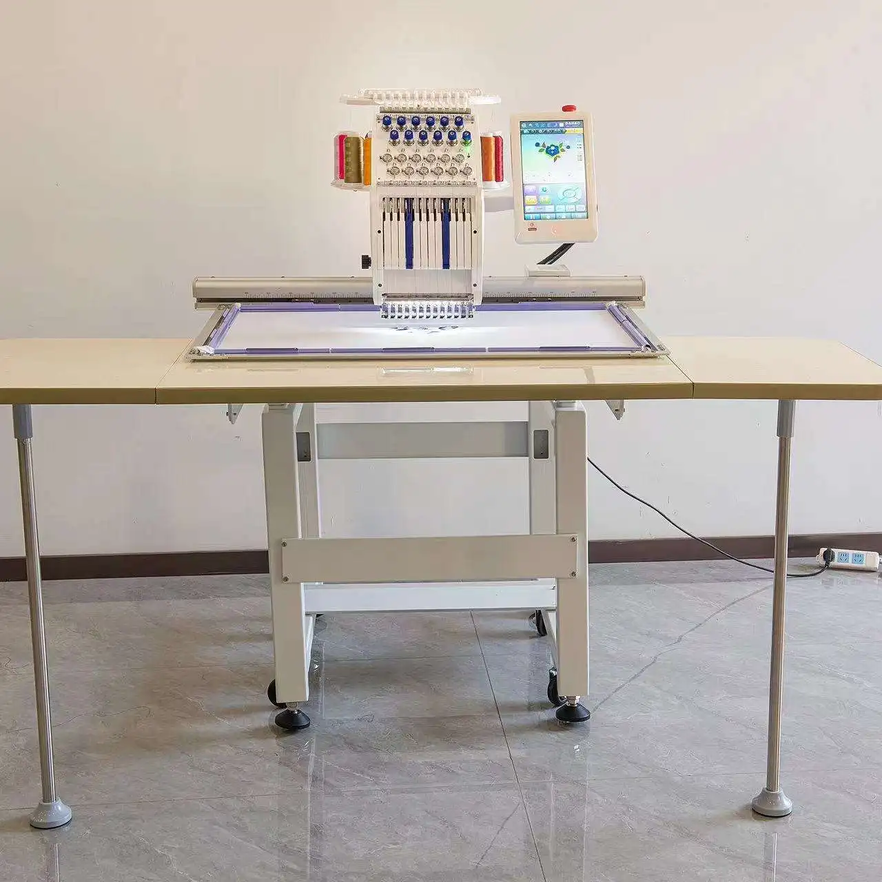Embroidery Machine Computerized Automatic Multi-needle Sewing Machine for Custom T-Shirt Cap Hat Hoodie Business