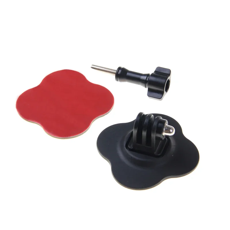Action Camera Flexible Adaptive Fixed Base for Insta360 X5 X4 Ace Gopro 13 DJI Action Accessories Motorcycle Helmet Base Mounts