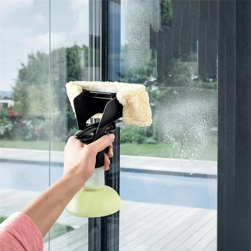 YCOC-For Karcher WV2 WV5 مكنسة كهربائية للنافذة ممسحة قطع غيار قماش خرق نظيفة شريط مطاطي مسح مُنظف نوافذ